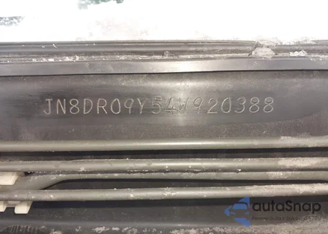 2004 Nissan Pathfinder Le Platinum из США, поврежденный, VIN JN8DR09Y54W920388